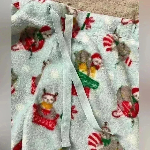 Daydream by Berkshire Home Sloth fleece pajama pants size XL - Picture 5 of 7